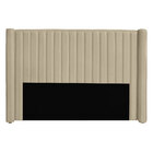 Cabeceira Casal Queen Size Estofada Para Cama Box Alicia Velu