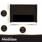 Cabeceira Casal Queen Size Estofada Para Cama Box Alicia Velu
