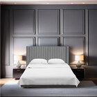 Cabeceira Casal Queen Size Estofada Para Cama Box Alicia Velu