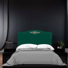 Cabeceira Casal Queen Size Estofada Para Cama Box Maitê Velud