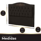 Cabeceira Casal Queen Size Estofada Para Cama Box Maitê Velud