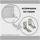 Cabeceira Casal Queen Vênus 160cm Suede Marrom - D'monegatto