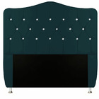 Cabeceira Casal Quenn  Estofada  Capitone Atena 160 Cm Com St