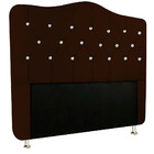 Cabeceira Casal Quenn  Estofada  Capitone Atena 160 Cm Com St