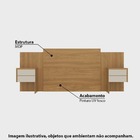 Cabeceira Casal Recife Extensível Com 2 Mesas De Cabeceira -