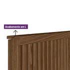 Cabeceira Casal Ripada 133x241com Frame Alexa Freijo - Edecas