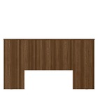 Cabeceira Casal Ripada 133x241com Frame Alexa Freijo - Edecas