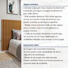 Cabeceira Casal Ripada Verona Moderno Naturalle