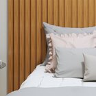 Cabeceira Casal Ripada Verona Moderno Naturalle