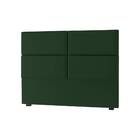 Cabeceira Casal Roma 140cm Suede Verde Tana Decor