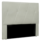 Cabeceira Casal Serena 140cm Veludo - Amarena Móveis - Prata