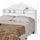 Cabeceira Casal Sicília - Branco