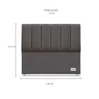 Cabeceira Casal South Ll Cinza