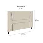 Cabeceira Casal Stella Bege