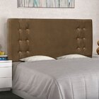 Cabeceira Casal Suede 140cm Gênova  Caramelo