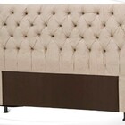 Cabeceira Casal Suede (1.38x1.30) Tabaco