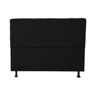 Cabeceira Casal Super King Juliana 195cm Para Cama Box Suede