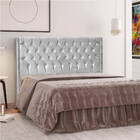 Cabeceira Casal Tóquio P04 140 Cm Suede - Amarena Móveis - Ci