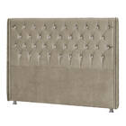 Cabeceira Casal Tóquio P04 140 Cm Suede - Doce Sonho Móveis -