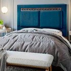 Cabeceira Casal Toronto 1,40m Pés Pvc Js Moveis