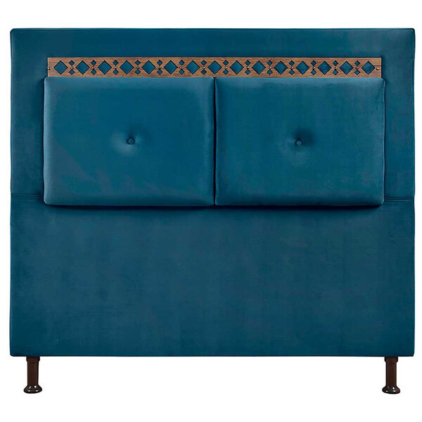 Cabeceira Casal Toronto 1,40m Pés Pvc Js Moveis