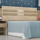 Cabeceira Casal Triunfo 216cm Nogal Vanilla Touch 9590