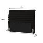 Cabeceira Casal Tulipa 1,38 Bege