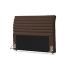 Cabeceira Casal Tulipa 1,38 Marrom