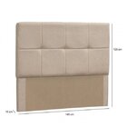 Cabeceira Casal Vênus 1.4 Bege