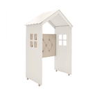 Cabeceira Casinha Solteiro Infantil Lais  Bege