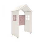 Cabeceira Casinha Solteiro Infantil Lais  Rose