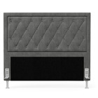 Cabeceira Centaurus 140 / Suede Cinza