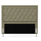 Cabeceira Centaurus 140 Casal N-029 Veludo Capuccino