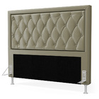 Cabeceira Centaurus 140 Casal N-029 Veludo Capuccino