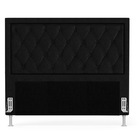 Cabeceira Centaurus 160 / Couro Preto