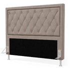 Cabeceira Centaurus 160 Queen Sued Capuccino Aradecor