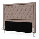 Cabeceira Centaurus 195 / N-042 Linho Marrom