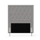 Cabeceira Centaurus 90 / N-038 Bouclê Cinza