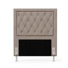 Cabeceira Centaurus 90 Solteiro Sued Capuccino Aradecor