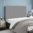Cabeceira Cintra Plus Casal 1400mm Linho Cinza - Simbal
