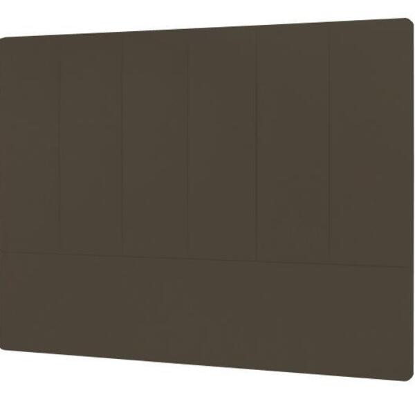 Cabeceira Cintra Plus Queen 1600mm Veluso Slim Chocolate - Si