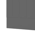 Cabeceira Cintra Plus Solteiro 900mm Linho Chumbo - Simbal