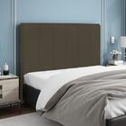 Cabeceira Cintra Plus Solteiro 900mm Veluso Slim Chocolate -