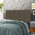 Cabeceira Clean Plus Casal 1400mm Pvc Cacau - Simbal