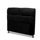 Cabeceira Colômbia Preto 195cm King Bebezin