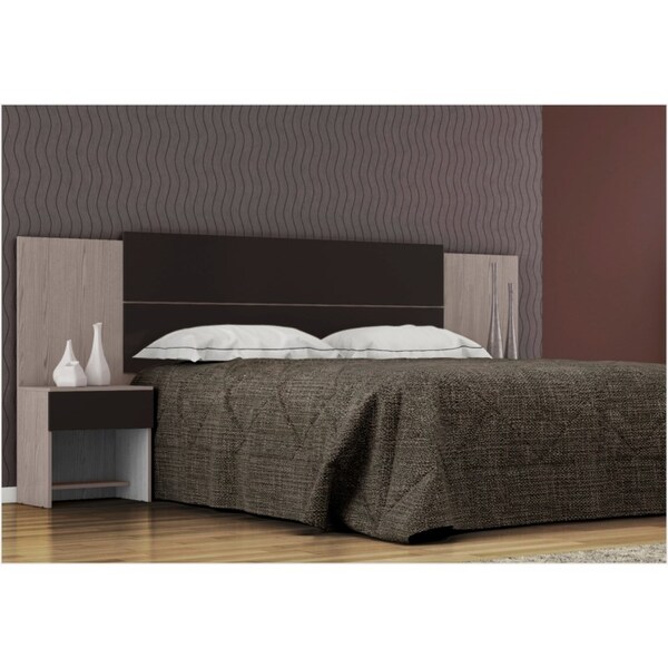 Cabeceira Com 02 Criados Acoplados Para Box 138 Cm Luna Carva