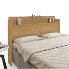 Cabeceira Com 02 Prateleiras Queen Selene Naturalle