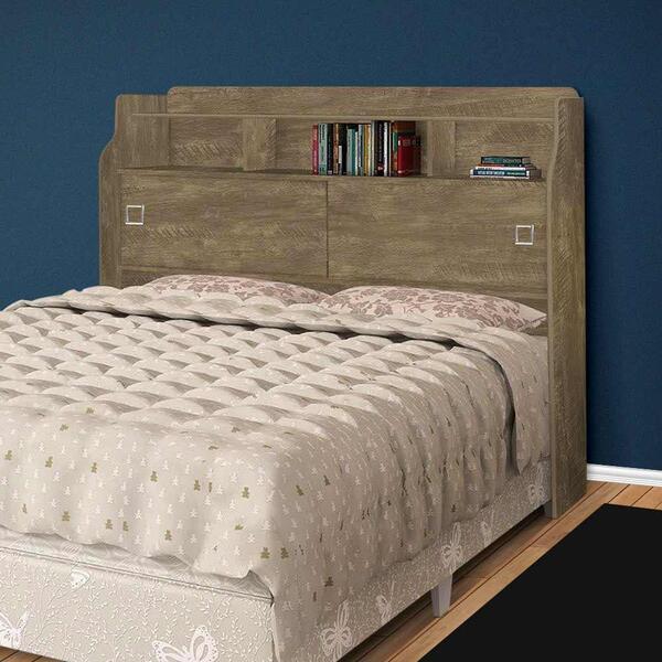 Cabeceira Com 2 Portas 3 Nichos Vj Módeis 140 Jessica Castanho