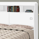 Cabeceira Com 2 Portas E 3 Nichos 140 Jessica Branco