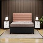 Cabeceira Com Base Box Baú Casal Queen 158x198cm Hit Id5 Sued